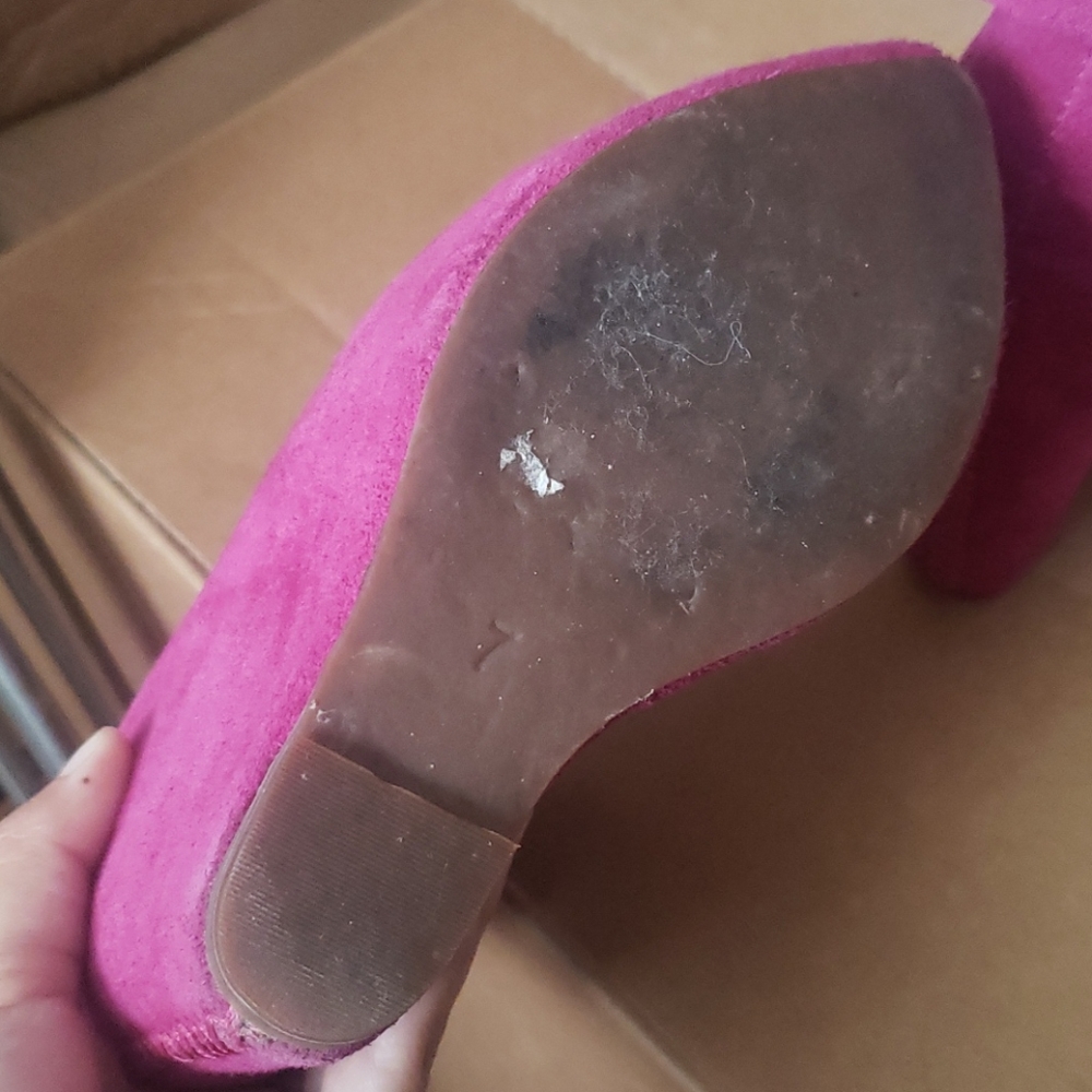 High high pink heels - Picture 4 of 4